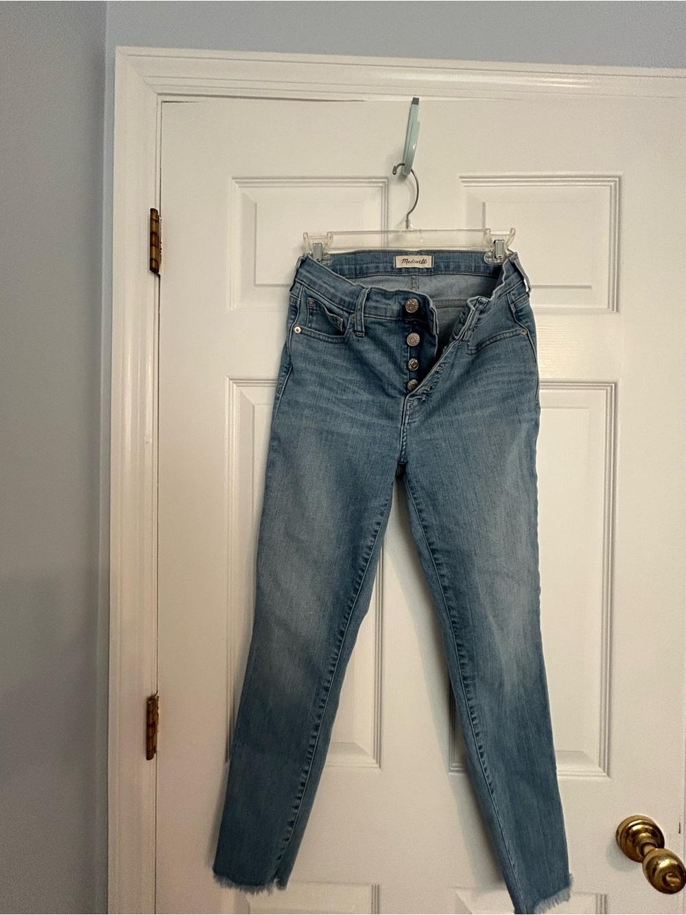 Madewell 9” High Rise Button-Fly Crop Women’s Jeans Sz 26